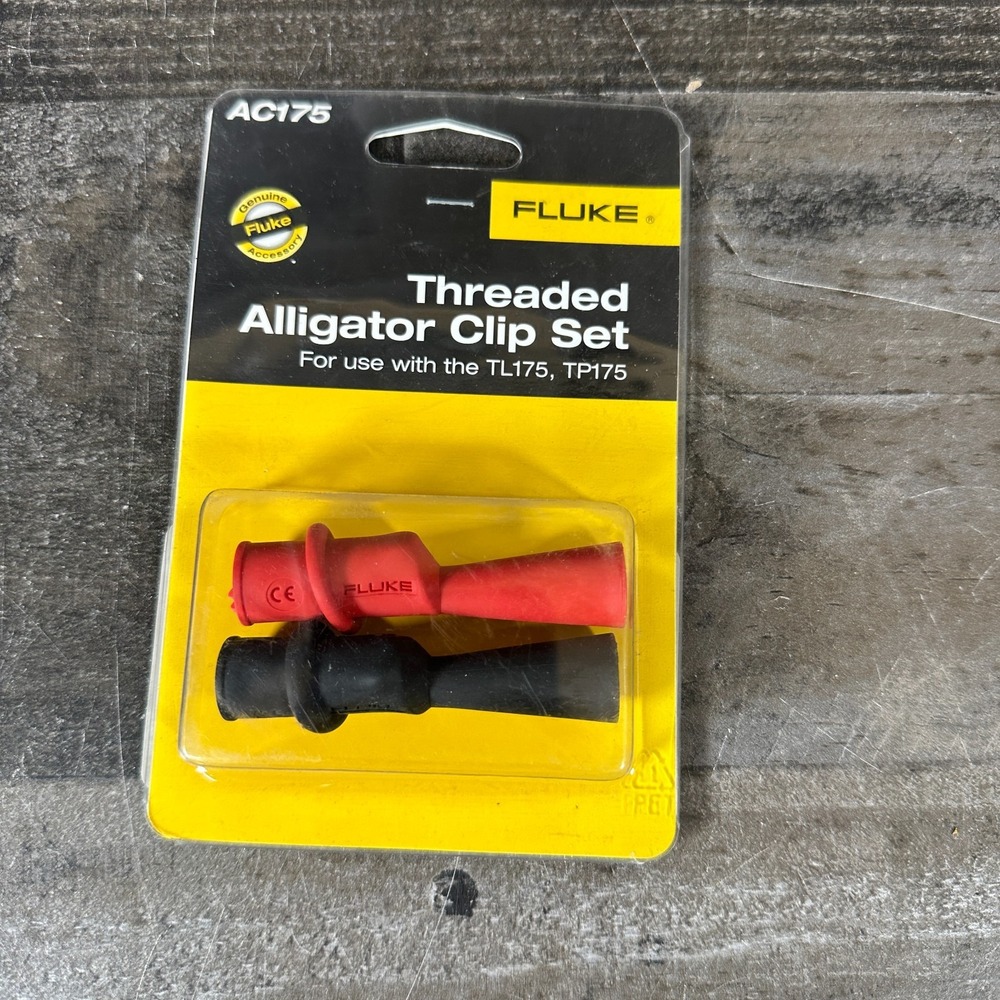 NEW Original Fluke AC175 Insulated Alligator Clip Flexible Boots for Test Leads